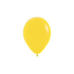 Sempertex Latex Balloons 12cm Fashion Yellow - Pack of 100