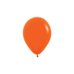 Sempertex Latex Balloons 12cm Fashion Orange - Pack of 100