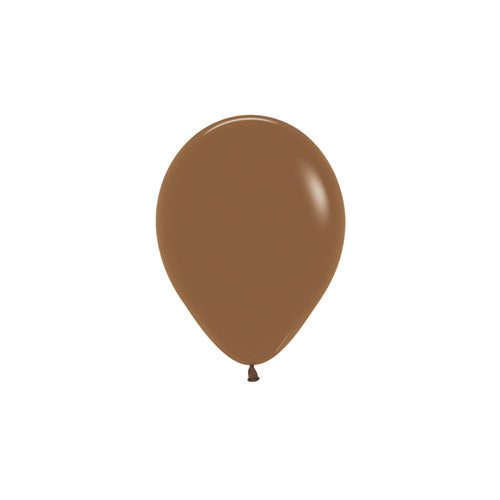 Sempertex Latex Balloons 12cm Fashion Coffee - Pack of 100