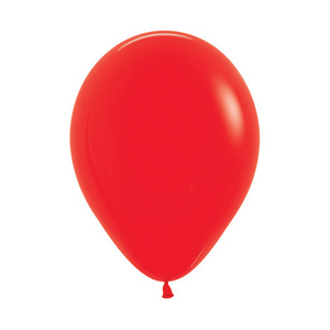 Sempertex Latex Balloons 30cm Fashion Red- Pack of 100