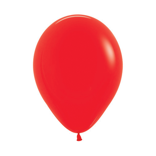 Sempertex Latex Balloons 30cm Fashion Red- Pack of 100