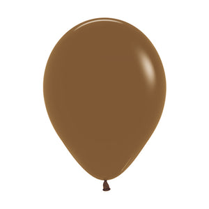 Sempertex Latex Balloons 30cm Fashion Coffee- Pack of 100