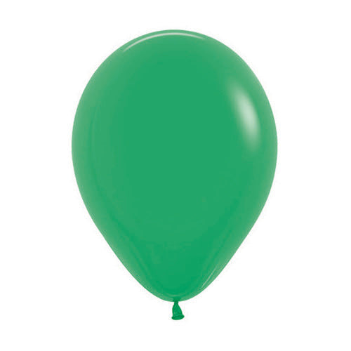 Sempertex Latex Balloons 30cm Fashion Green- Pack of 100