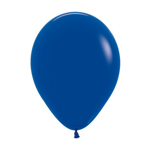 Sempertex Latex Balloons 30cm Fashion Royal Blue- Pack of 100