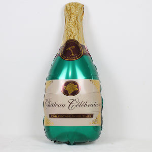 Large Champagne Bottle Foil Balloon