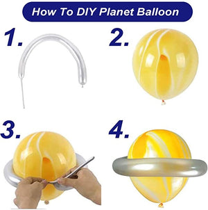 Outer Space Theme Astronaut Party Balloons Set