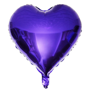 18 inches Hearts Foil Balloons - Multicolor-Balloons-Decoren