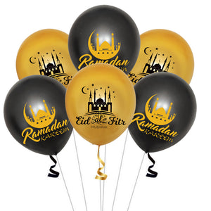 Eid and Ramadan Balloons - Set of 6