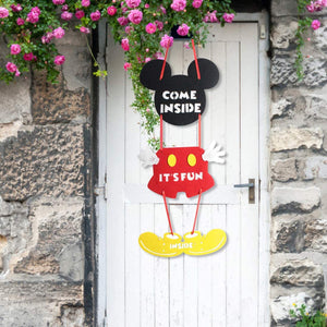 Mickey Mouse Theme Party Door Hanging