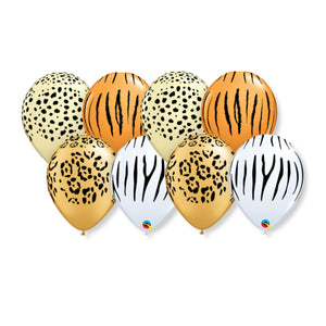 Animal Print Latex Balloons