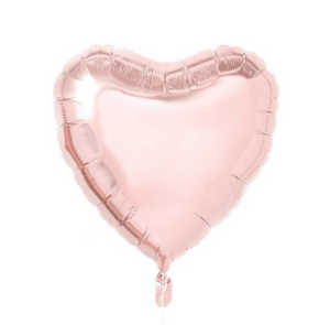 Rose Gold Foil Heart Balloons and Latex Balloons Bouquet - Set of 20 Balloons-Balloons-Decoren