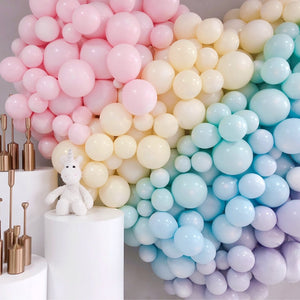 10" Pastel Blue Macaron Latex balloons - Set of 10-Balloons-Decoren