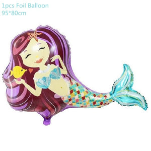 Mermaid Underwater Themed Birthday Party Set