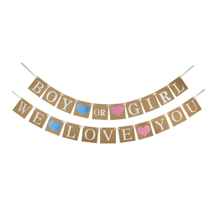 Boy or Girl We Love You Banner